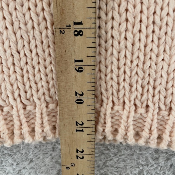 Vintage One Step Up Sweater Women's‎ Medium Hand Knit Embroidered Mock Neck 90s - Picture 5 of 7